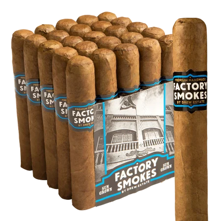 Factory Smokes Robusto Sun Grown By Drew Estate