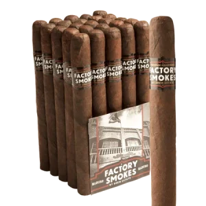 Factory Smokes Churchill Maduro By Drew Estate