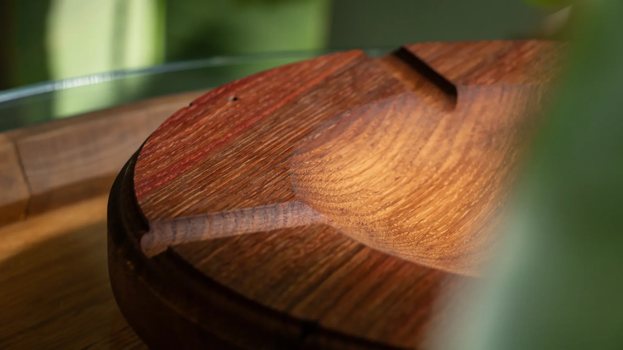 Cigar Ashtray · Wine Barrel Wood - Image 4