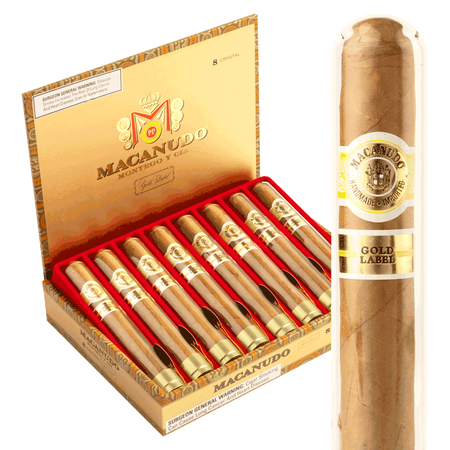 Macanudo Gold Label Crystal Tubos
